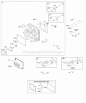 Head KitGasket Sets - Valve Diagram and Parts List for 312777-0130-E1  Briggs and Stratton Engine